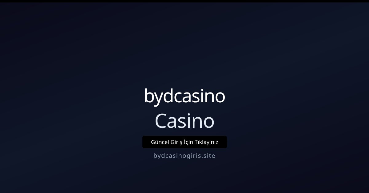 bydcasino Casino